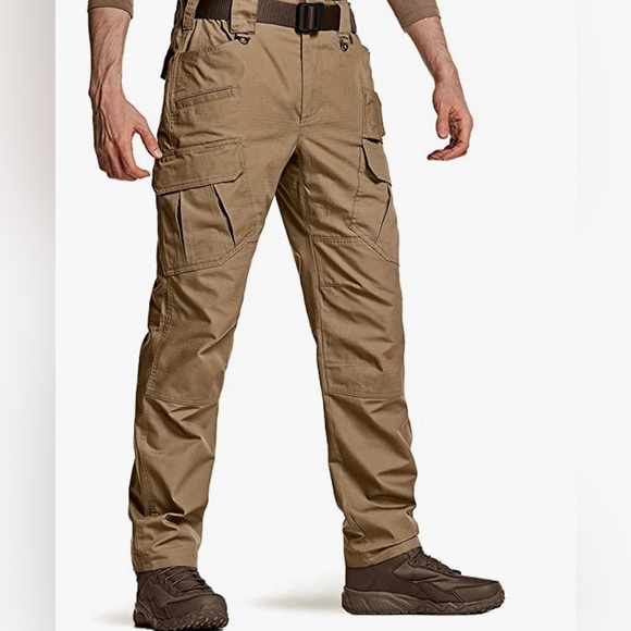 CQR Pants Cqr Mens Tactical Pants Water Resistant Ripstop Cargo
